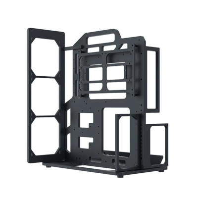 OCOCOO PC Case ATX M-ATX ITX Gaming PC Case Open Frame Customized DIY Aluminum 
