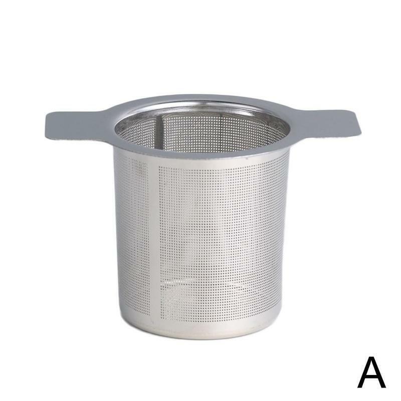 Mesh Tea Infuser Strainer Leaf Filter Leaks Sieve Metal Fast Cup D5W9