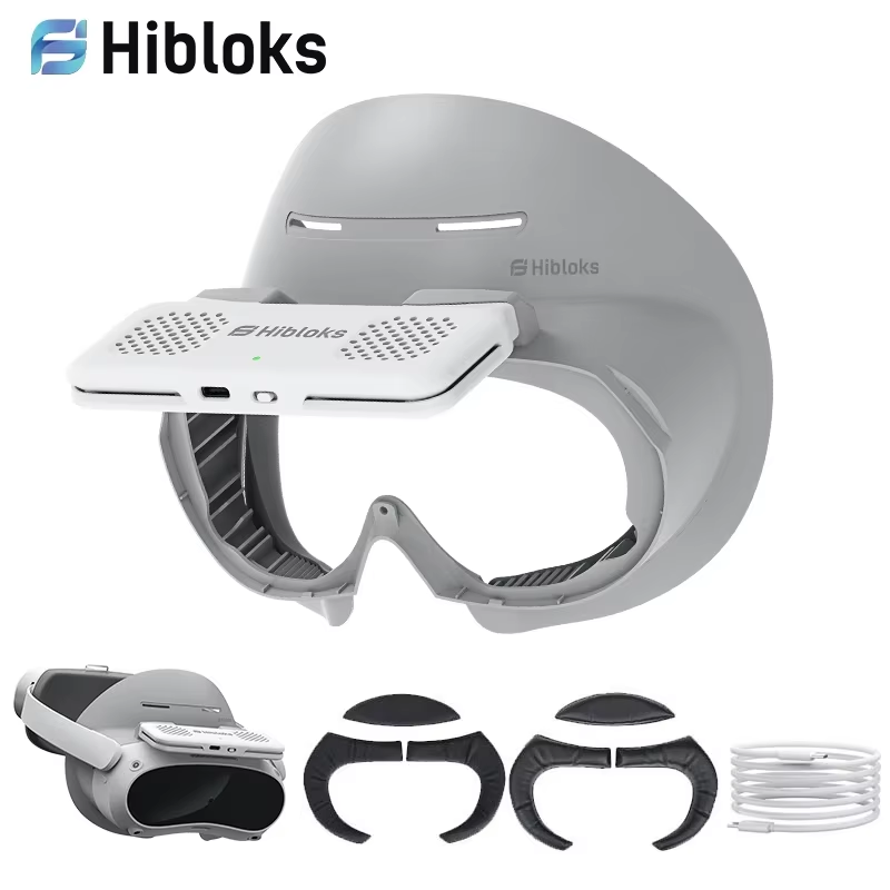 Hibloks VR Face Cover 4 Facial Interface With Radiator Cool Mask Widen Face Pad