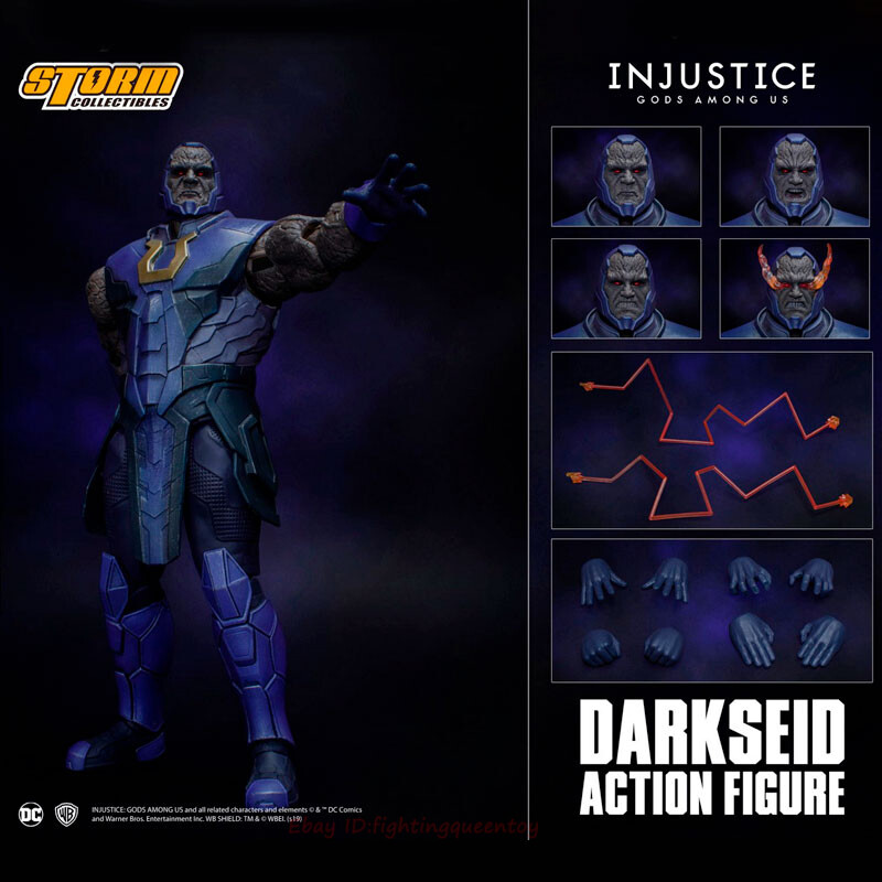 Storm collectiblesインジャスティスダークサイドdarkseid Storm Toys Injustice League Darkseid 1/12 Scale Figure Model