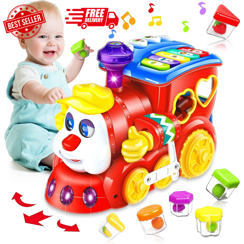 Baby Toys 12-18 Months Musical Train Kids Toys for 1 2 3 4+ Year Old Boys Girls