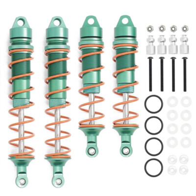 C32207GREEN INTEGY Alloy Machined Shocks (4) Set for Arrma 1