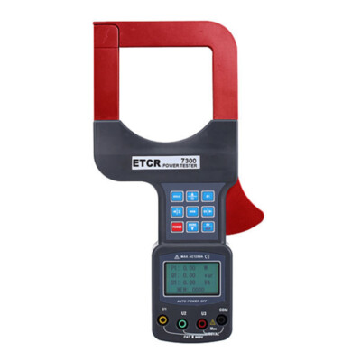 ETCR7300 Dreiphasen-Zangen Leistungsmesser mit großem Kaliber,Frequenz 25-100Hz