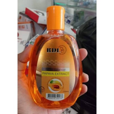 2 Pieces X 150ML RDL Babyface Facial Cleanser With Papaya Extract Fast Ship