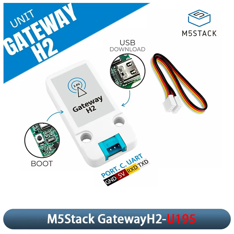 Unit Gateway H2 ESP32-H2 Gateway Dev Unit Supports Zigbee/Thread/Matter Protocol