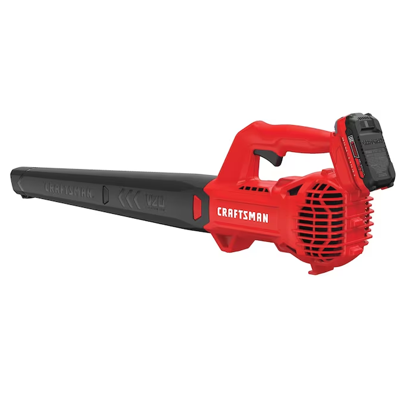 Craftsman 20V Max 200-CFM 90MPH Battery Leaf Blower 2 Ah Batt and Charger Inclu