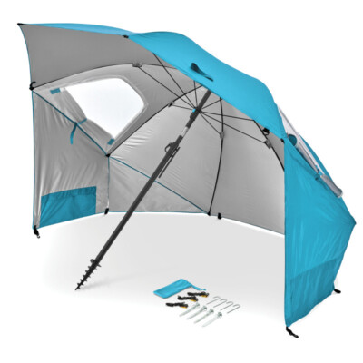 Sport-Brella Premiere UPF 50+ Umbrella Shelter Sun and Rain Protection 8 foot