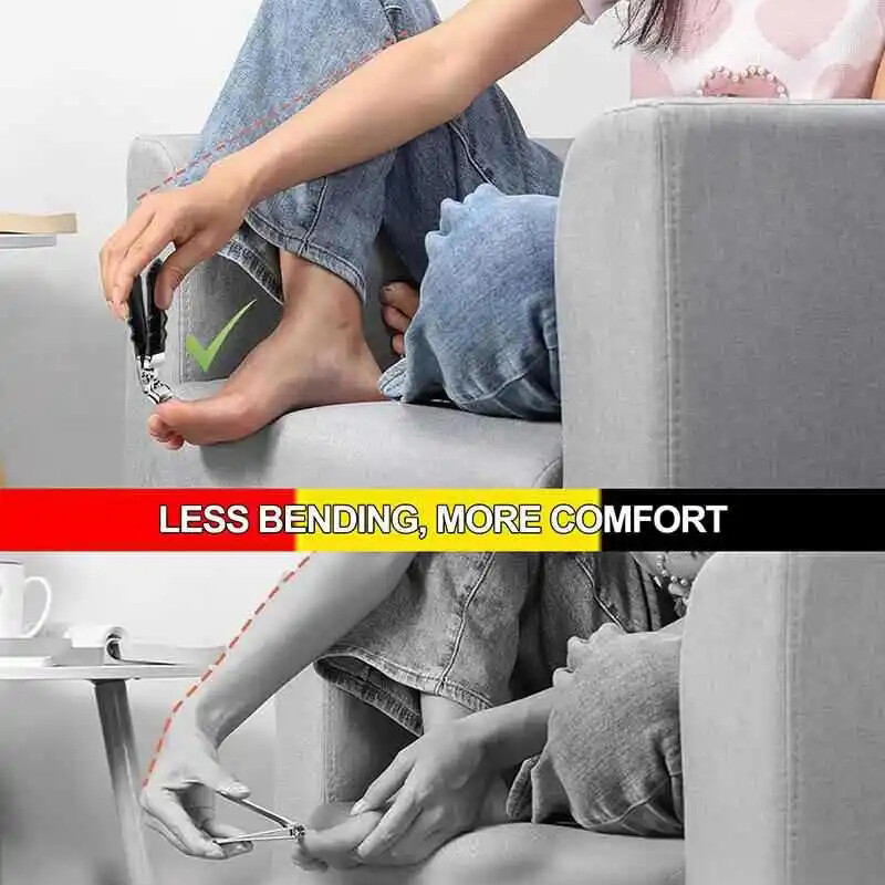 Extra Large Toe Nail Clippers For Thick Nails Heavy Duty Stainless Professional