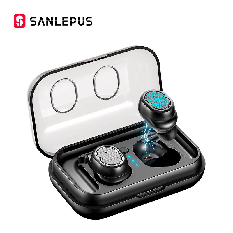 SANLEPUS TWS 5.0 Wireless Headphones Bluetooth Earphones Sports Earbuds Stereo