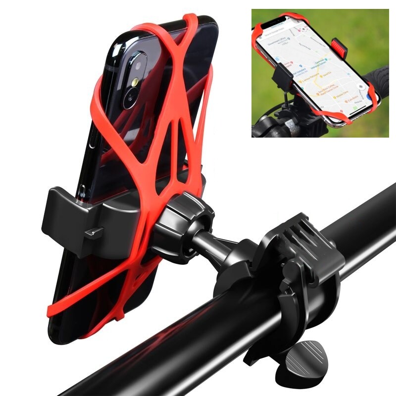 Motorcycle ATV Handlebar Phone Mount Holder Bicycle Bike Bracket for Cell Phones