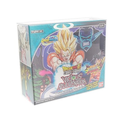 DRAGON BALL SUPER RISE OF THE UNISON WARRIOR BOOSTER BOX - PET PROTECTOR 0.50MM