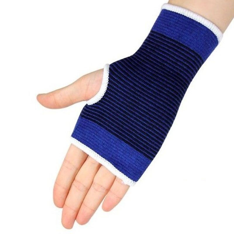 Fascia Elastica Ortopedica Mano Polso Polsiera Tutore Tendinite BLU dfh