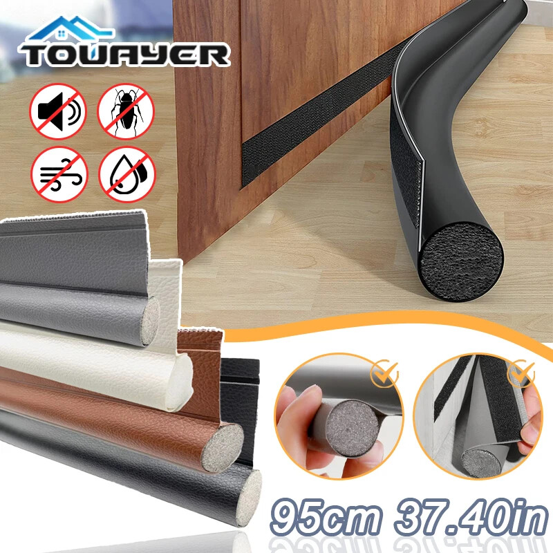 37.4 in Under Door Bottom Seal Strip Windproof Waterproof Door Gap Weatherstrip