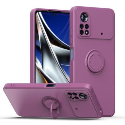 For Xiaomi Poco X4 Pro 5G M4 Pro Mi 11T Simplicity Silicone Red Blue White Case