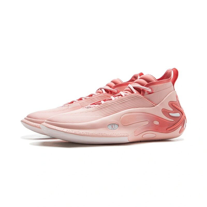 Pre-owned Li-ning Way Of Wade11- Blooming Men's Basketball Shoes Abau049-5 In Pink