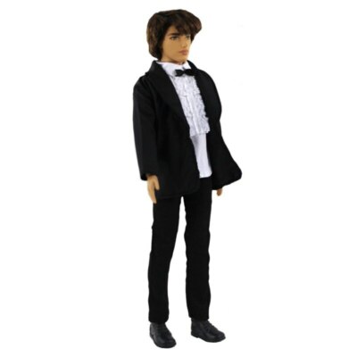Western-Style Business Suit Clothes for 12'' Boy Doll Outfits Wedding Clothes 1/6