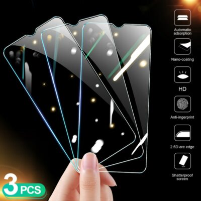 3Pcs Protective Glass For Huawei Honor 10 LITE 20 9X 8X 8C 8A 8S Tempered Glass