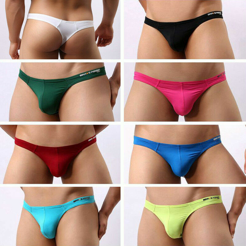 homme slip sous-vêtements G-STRING Short caleçons Bikini String Slips T arrière