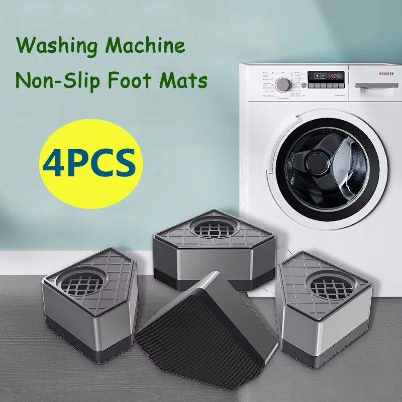 4pcs Anti Vibration Feet Pads Rubber Mat Slipstop Silent Dampers Stand Universal