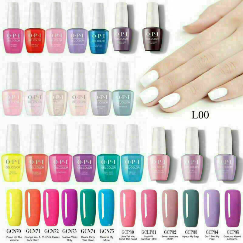 Nail Polish Art OPI Gel Color Soak-off UV/LED Manicure 155 Colors 15ml/0.5fl.oz