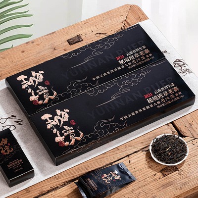 Yunnan Ancient Tree Pu-erh Tea - Raw & Ripe Loose Leaf, Xinhui Small Square