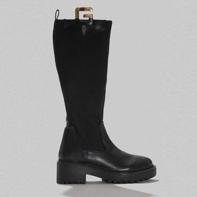 

Ботинки женские GAELLE Paris GBCDP2821 Boot With Application Logo Туфли IN Echo, Black