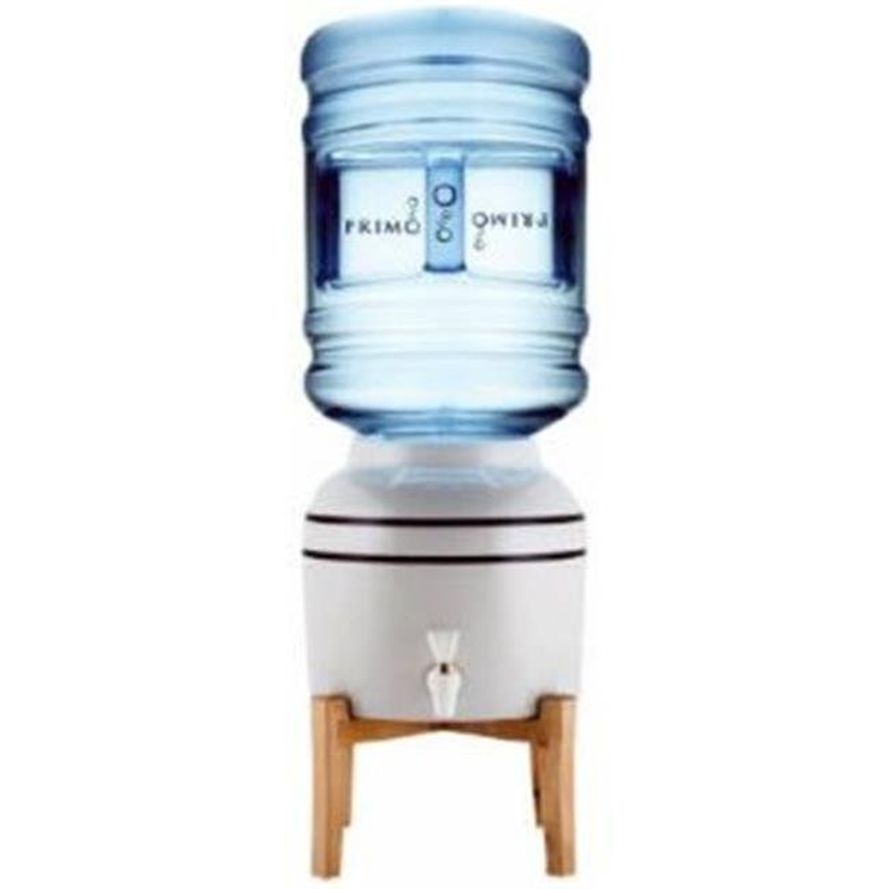 5 Gallon Ceramic Bottled Water Dispenser 3 Gal Table Top Loading Office Cooler G