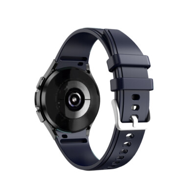 For Samsung Galaxy Watch 7 6 5 Pro 45 40mm 44mm Silicone Ridge Sport Band Strap