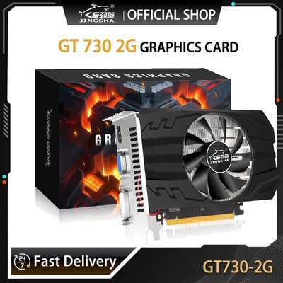 Graphics Card NVIDIA GeForce GT 730 2GB 64Bit GDDR5 Gaming Video Cards VGA DVI