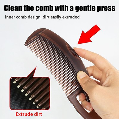 Anti Dandruff Massage Comb Anti Static Anti Tangling Hair Brush Press Tools