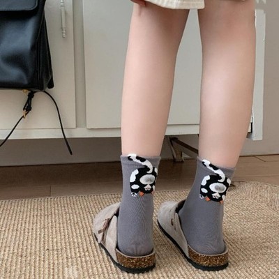 Cartoon Cute Cat Egg 3D Funny Balls Socks Kawaii Kitten Knitting Floor Socks