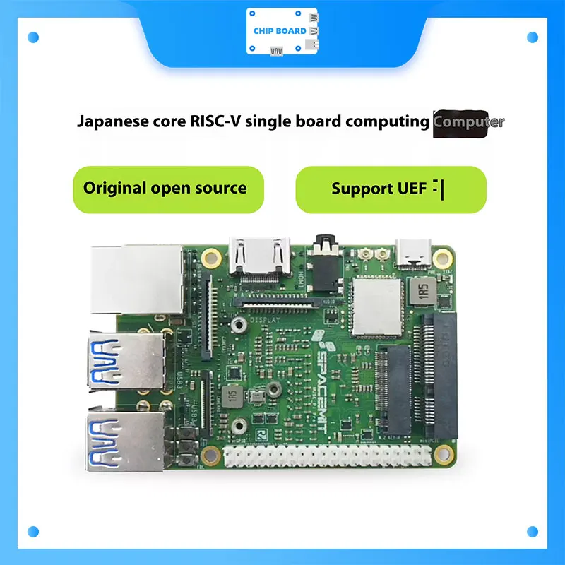 MUSEPiPro board SpacemiT M1 computer into the iterative time and space RISC-V do