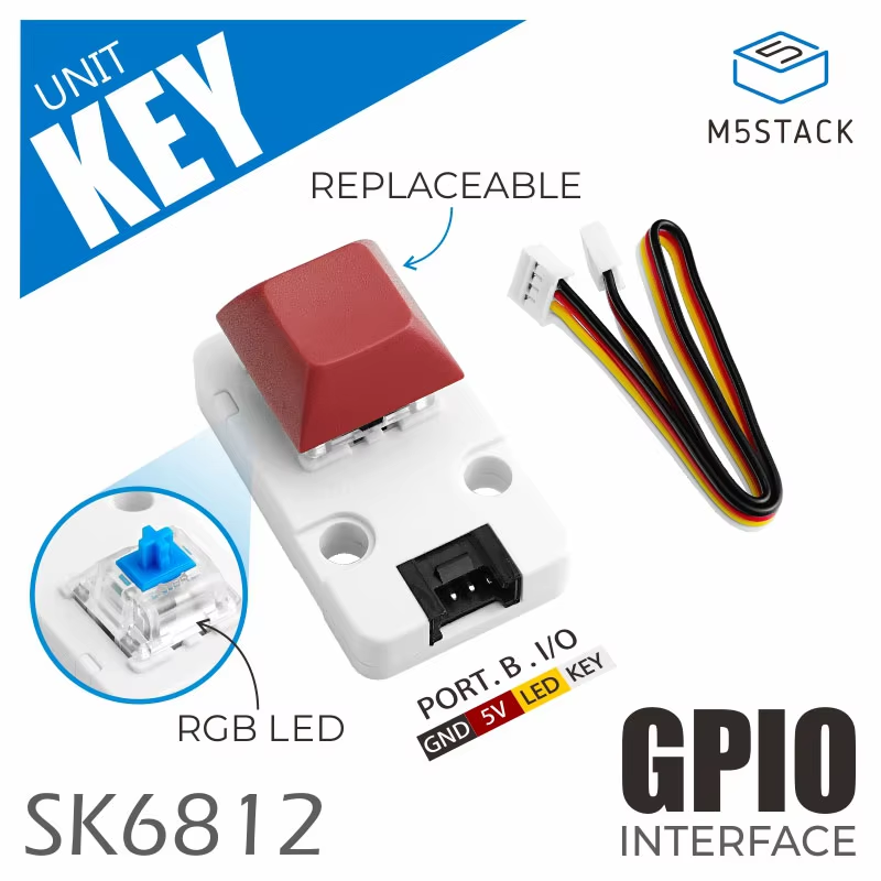 Official Mechanical Key Button Unit