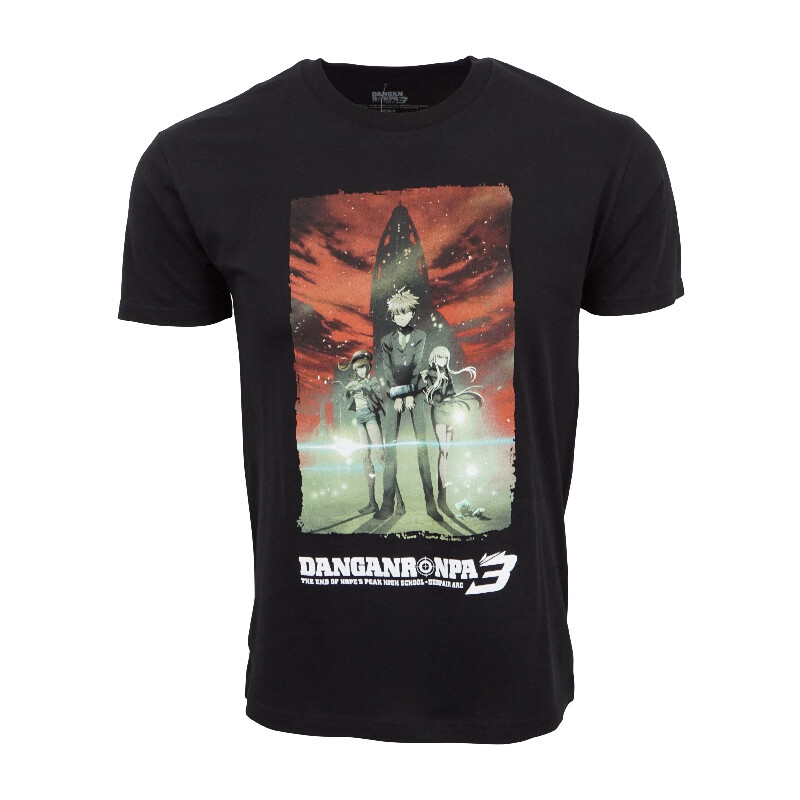 

МУЖСКАЯ ФУТБОЛКА DANGAN RONPA 3 С ГРАФИКОЙ, Black