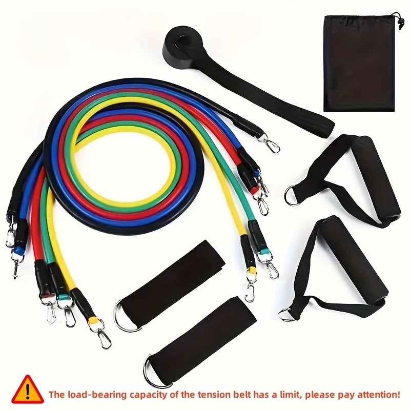 11PCS Resistance Bands Set Workout Exercise Fitness Home Gym Christmas Gift