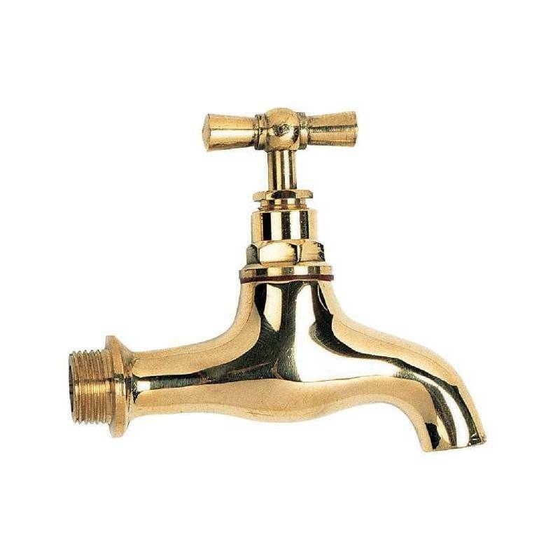 Robinet De Puisage Standard Poli 3/8