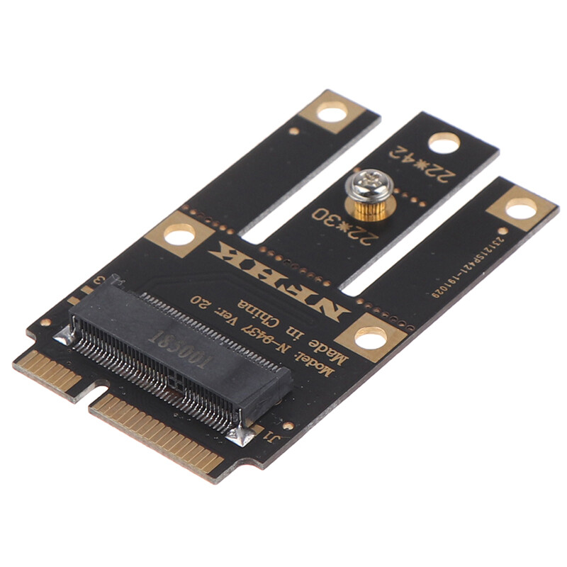 M.2 NGFF To Mini PCIE (PCIe+USB) Adapter for M.2 Wifi Bluetooth