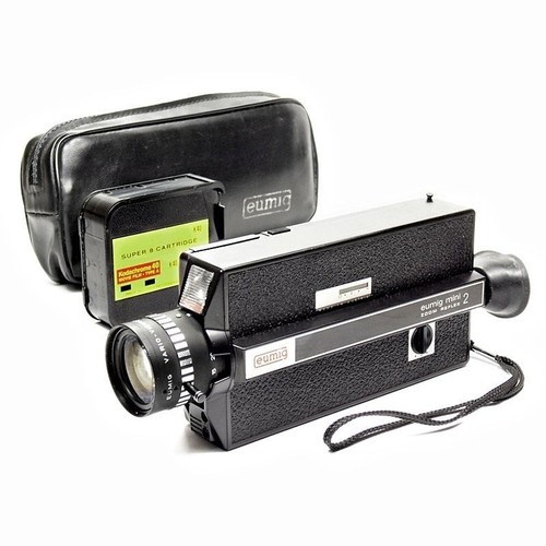 Caméra vintage Eumig Makro Sound 80 – avec sacoche