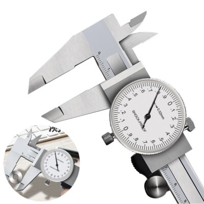 0-200mm Dial Caliper High Precision Metal Tester Vernier Caliper Shockproof  