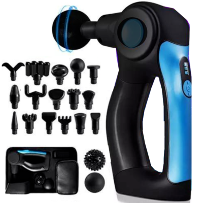 Chirogun Percussion Massage Gun With 17 Heads 4 Speeds eBay