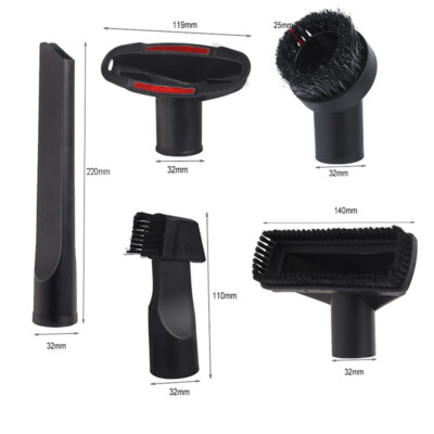 6x Universal für Düsen Staubsauger Ø 32/35mm Polsterdüse Fugendüse Möbeldüse