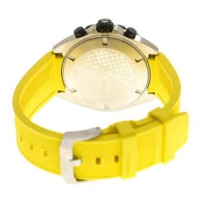 Pre-owned Tag Heuer Formula 1 Chronograph Quartz Yellow Dial Men's Watch Caz101am.ft8054