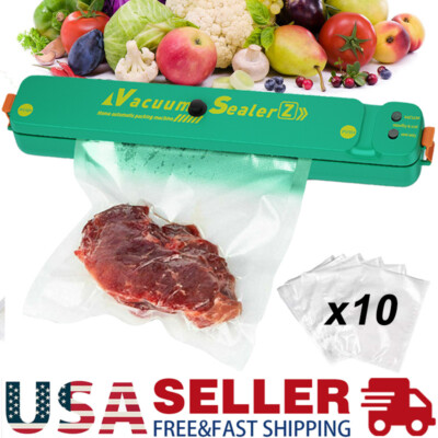 Vacuum Sealer Machine Food Preservation Storage Saver Automatic With Seal Bags