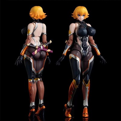 6.3'' 1/7 Native SECOND AXE ACTION Taimanin Sakura Ikawa Action Figure Toys Boxed