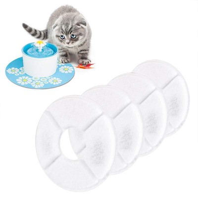 Auto Pet Cat Dog Water Fountain Charcoal Filter for Pet Fresh Bowl Drink Dish