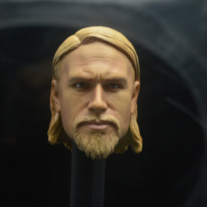 Sons Of Anarchy Jax Teller Charlie Hunnam Head Sculpt 1 6 Fit 12