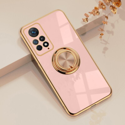 For Xiaomi Redmi Note 13 12 11 10 Pro 11T Magnetic Ring Holder Soft Case Cover