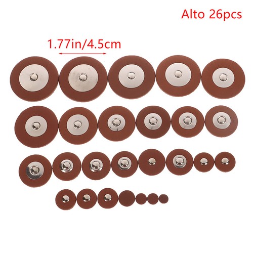 Sax Pads PU Leather Durable Replacement Parts For Sax Instrument