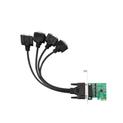 PCIE serial port card RS232 PCI Express Expansion Card Riser Card Adapter for PC