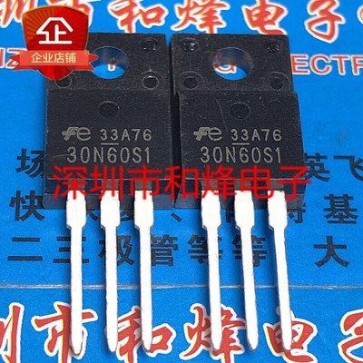 10pcs 30N60S1 FMV30N60S1 TO-220F #T6